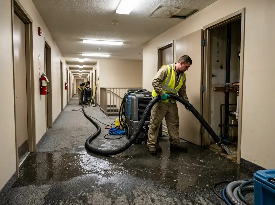 multi-unit-apartment-hallway-f-005 — frequently asked questions, Emergency Burst Pipe Water Extraction & Removal in Vidalia,…